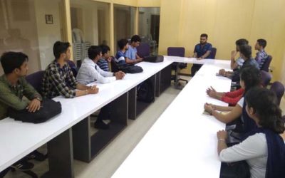 Alumni Talk of Mr. Karan Bodhani Working in PI Systems.